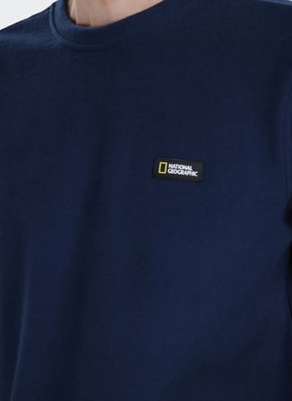 National Geographic Lacivert Erkek Sweatshirt N6WM-SWT4103
