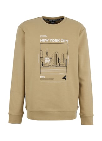 National Geographic Açık Kahve Erkek Sweatshirt N6WM-SWT4076
