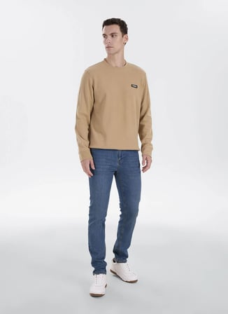 National Geographic Açık Kahve Erkek Sweatshirt N6WM-SWT4103