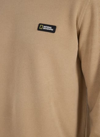 National Geographic Açık Kahve Erkek Sweatshirt N6WM-SWT4103