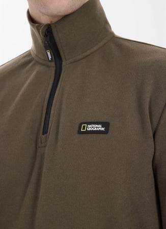National Geographic Haki Erkek Sweatshirt N6WM-SWT4102