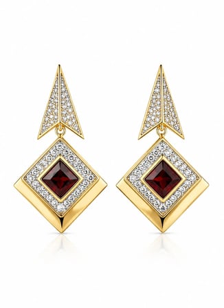 Treasure&Co. Altın Kadın Küpe TCAY-233