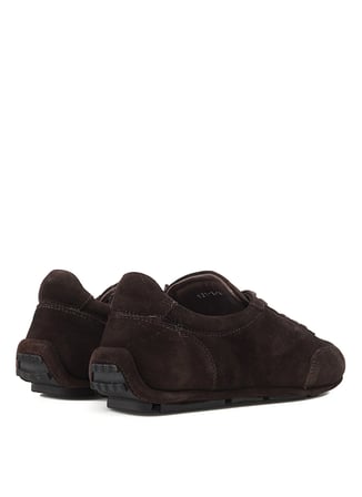 vince camuto kahverengi erkek sneaker self-suet