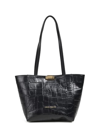 Vince Camuto LAURA-DOGLIE-KROKO Siyah Kadın Deri Tote Çanta