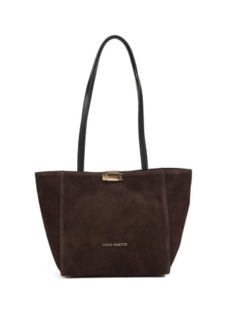 Vince Camuto LAURA-DOGLIE-SUET Kahve Kadın Deri Tote Çanta