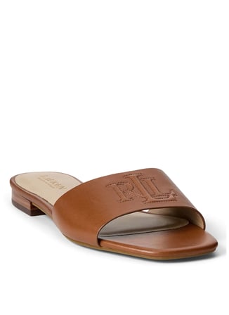 lauren ralph lauren taba kadın terlik 802959142002