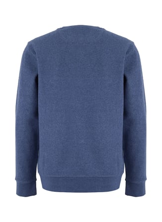 Mustang Mavi Erkek Basic Nakışlı Sweatshirt M6WM-SWT1590