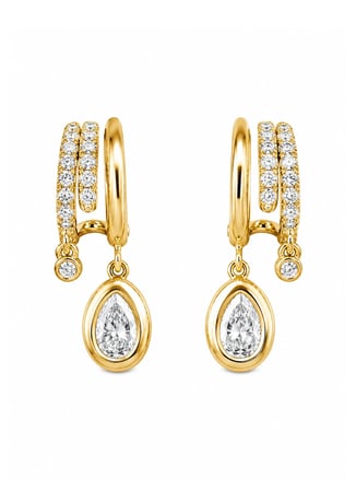 Treasure&Co. Altın Kadın Küpe TCYK-078
