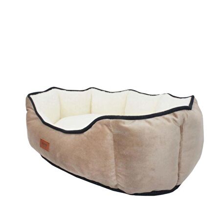 Lepus Diasy M Üstü Açık Kahverengi Orta Irk Köpek Yatağı