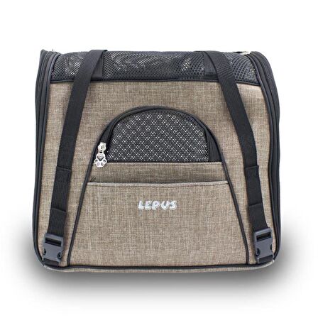 LEPUS ROOMY BAG KAHVERENGİ KEDİ KÖPEK TAŞIMA ÇANTASI