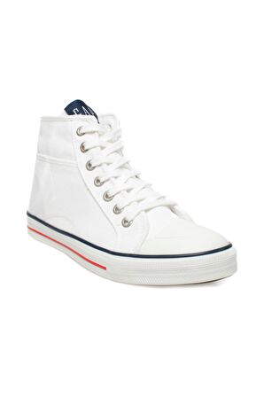 Gap Gp-1018 Houston Mid Günlük Sneakers Beyaz Unisex