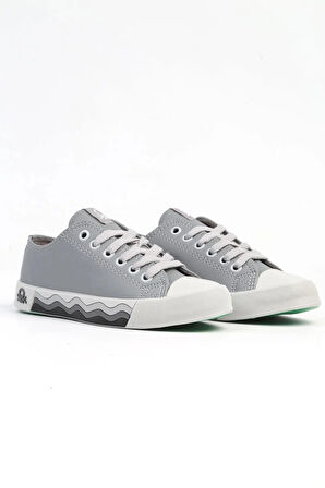 BN-31048 Kadın Sneaker Spor Ayakkabı-Gri