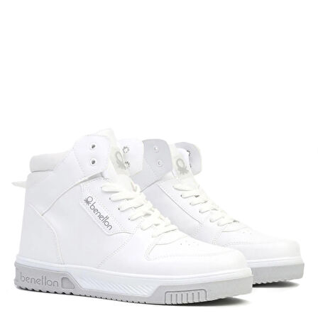 Benetton Erkek Boğazlı Sneaker Basket Ayakkabısı