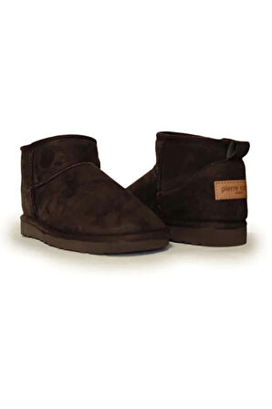PİERRE CARDİN PC-52126 KADIN İÇİ PELUŞLU BOT KAHVE