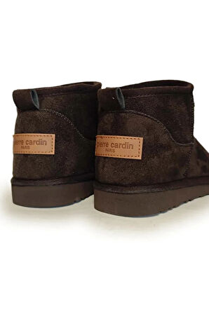 PİERRE CARDİN PC-52126 KADIN İÇİ PELUŞLU BOT KAHVE