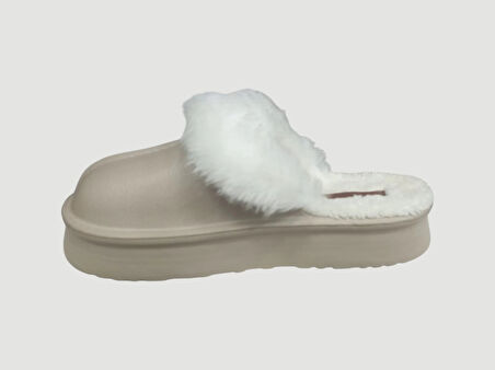 PİERRE CARDİN PC-55332 KADIN İÇİ PELUŞLU TERLİK BEJ