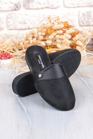 Pierre Cardin Erkek Rahat Damat Terliği Çeyiz Terliği Ev İçi Erkek Terlik