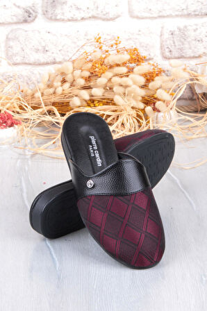 Pierre Cardin Erkek Rahat Damat Terliği Çeyiz Terliği Ev İçi Erkek Terlik