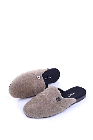 Pierre Cardin PC-55368 Erkek Kışlık Ev & Halı & Bohça Keçe Terlik