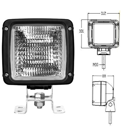 Jcb Kare Çalışma Lambası - 838120