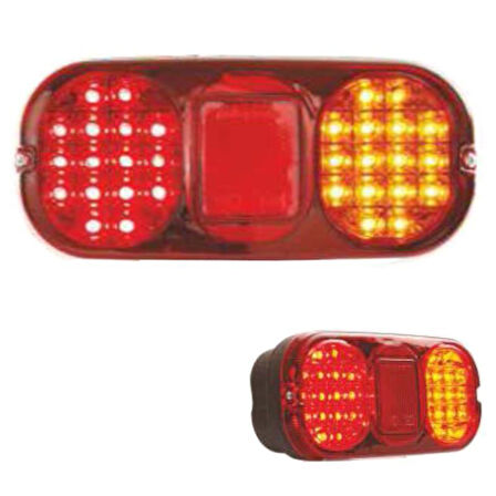 İş Makinesi Led Stop Lambası  Camı - 838113-LC