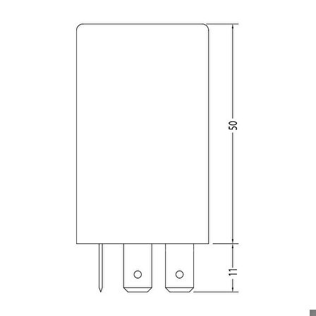 Sanel Röle 12 Volt İç Aydınlatma SLG485