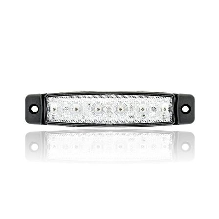 Sanel 6 Ledli 3'Lü Set Parmak Led 12V Beyaz SBB12W6-3