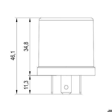 Sanel Flaşör 24 Volt Elektromekanik SSF451