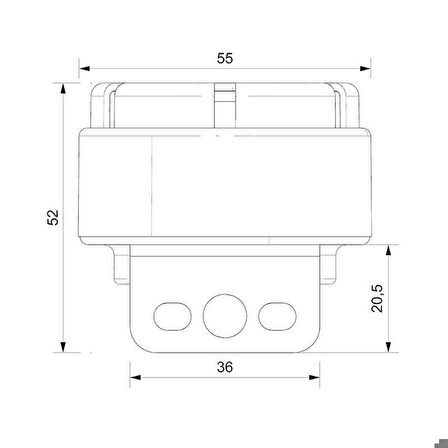 Sanel İkaz Kornası 12 & 24 Volt Uyumlu SDH002