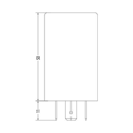 Sanel Röle Cam Rezistans 12 Volt SRT945