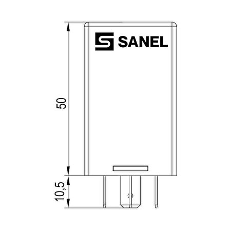 Sanel Silecek Rölesi 12 Volt Ford Araçlarla Uyumlu SSG884