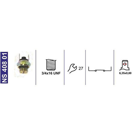 Vites Emniyet Müşiri Kuyruk Mil Massey Ferguson 71301900 - NS40801