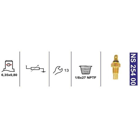 Hararet Müşiri Ford Carcoe/Ym 25.24-32.30 - NS25400