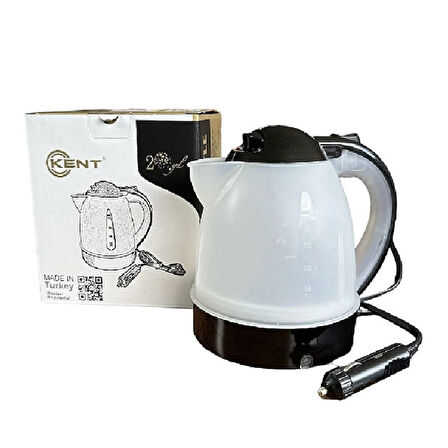 Kent 24 Volt Araç İçi Oto Su Isıtıcı Kettle Çaydanlık 1 Litre -KTL-02