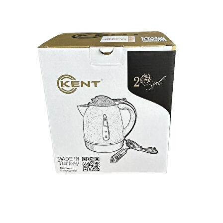 Kent 12 Volt Araç İçi Oto Su Isıtıcı Kettle Çaydanlık 1 Litre  -KTL-01