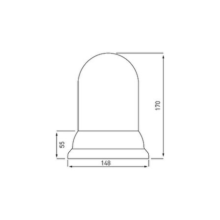 Tepe Döner Lamba Mıknatıslı Usb 12V Sarı - 03