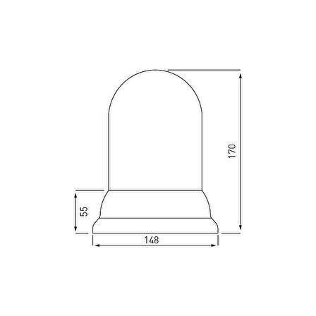 Tepe Döner Lamba Mıknatıslı Usb 24V Sarı - 04