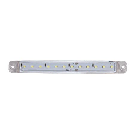 Parmak Lamba 12 Led'Li 170Mm 12V-24V Beyaz - FR0179-W