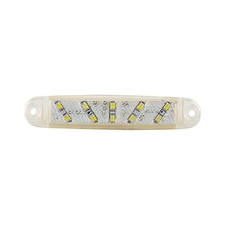 Parmak Lamba 10 Led'Li 100Mm 12V-24V Beyaz - FR0300-W