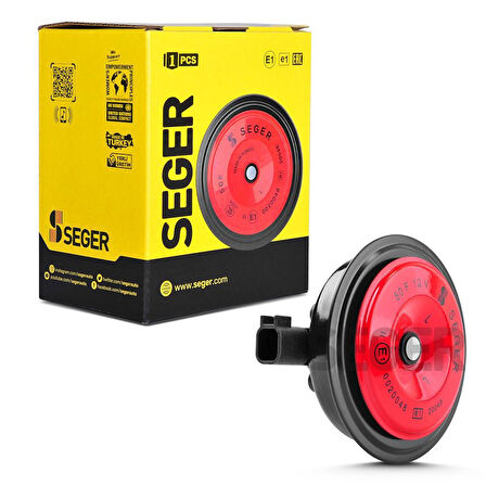 SEGER-50F Midi Disk Korna 12V (Didit),Kalın Ses Delphi 1541 Soket (Fiat,Ford,Nissan,Opel,Chevrolet)