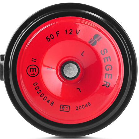 SEGER-50F Midi Disk Korna 12V (Didit),Kalın Ses Delphi 1541 Soket (Fiat,Ford,Nissan,Opel,Chevrolet)