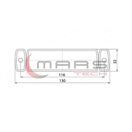 Universal - Prostar Pss 3 Led Arka İşaret Lamba 24V