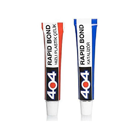 404 Rapid Epoksi Plastik Çelik Yapıştırıcı 16 Gr