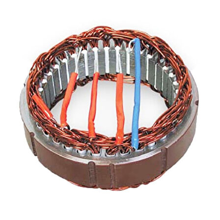 NURSAN 178324 Statör 24V 80A Y.M Axsor. Actros - Atego-Scania E.M Tek Çıkış