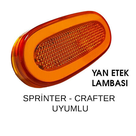Sprinter Crafter Uyumlu Yan Etek Lambası 12V