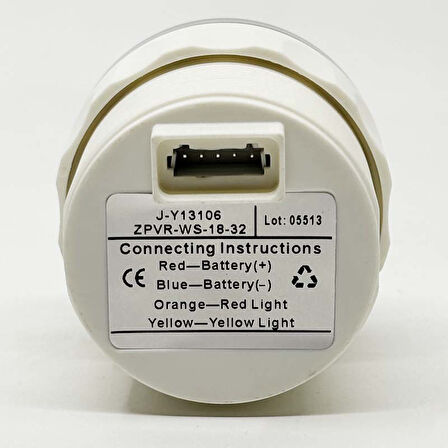 Marin Tip Voltmetre Beyaz Göstergeli 18 - 32 Amper