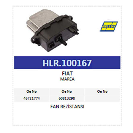 Fan Rezistansı Fıat Marea (46721774 60813298 )
