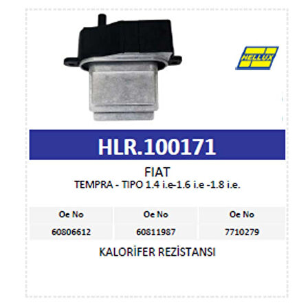 Kalorifer Rezistansı Fıat Tempra - Tıpo (7710279 )