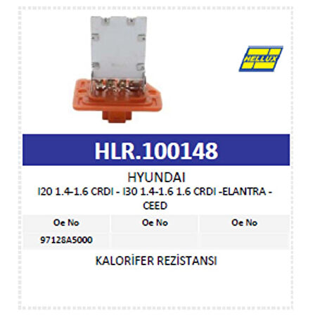 Kalorifer Rezistansı Hyundaı I20 1.4-1.6 Crdı - I3