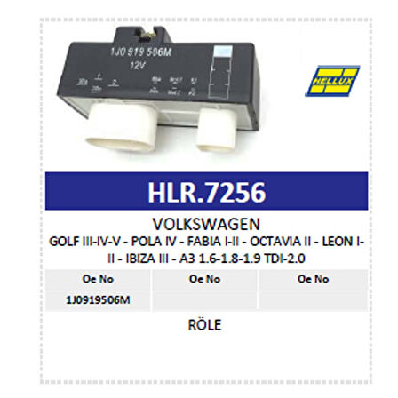 Röle 10 Pın'Li Vw Golf Iıı-Iv-V - Pola Iv - Fabıa